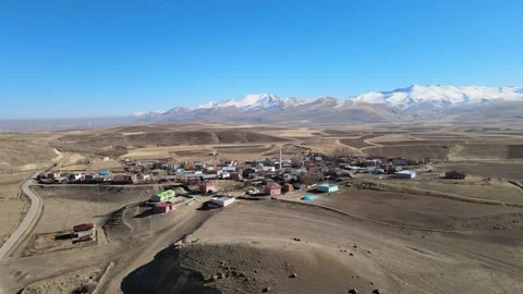 Aerial small town Stock Footage 239263500