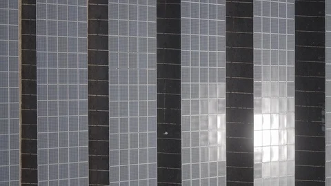 Aerial Solar Panel at farm Stock Footage 86487694