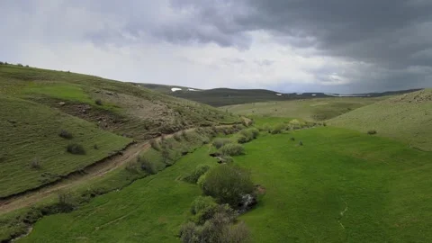 Aerial spring nature Stock Footage 274399058