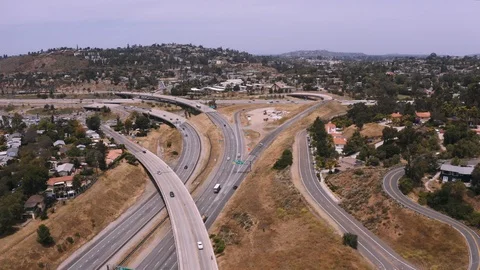 Aerial - Spring Valley, CA 動画素材 108473554