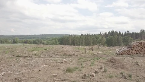 Aerial Storm Aftermath Stock Footage 111226494