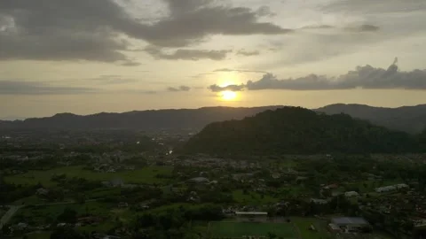 Aerial Sunrise Video stock 178520971