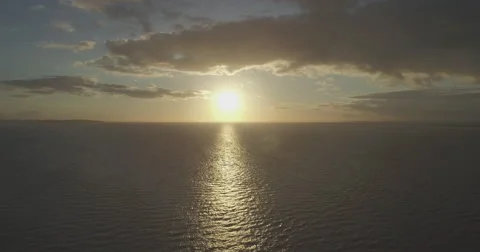 Aerial Sunset 库存影片 63224974