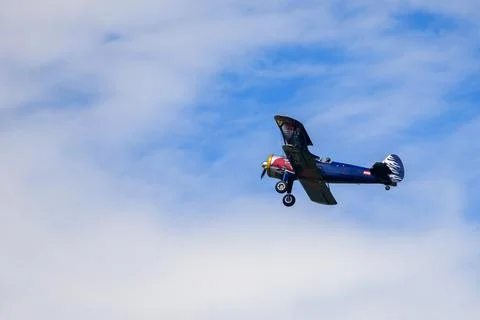 Aerial Symphony: Flight Elegance Stock Photos