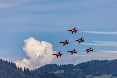 Aerial Symphony: Flight Elegance Stock Photos
