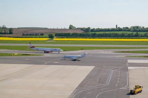 Aerial Symphony: Flight Elegance Stock Photos