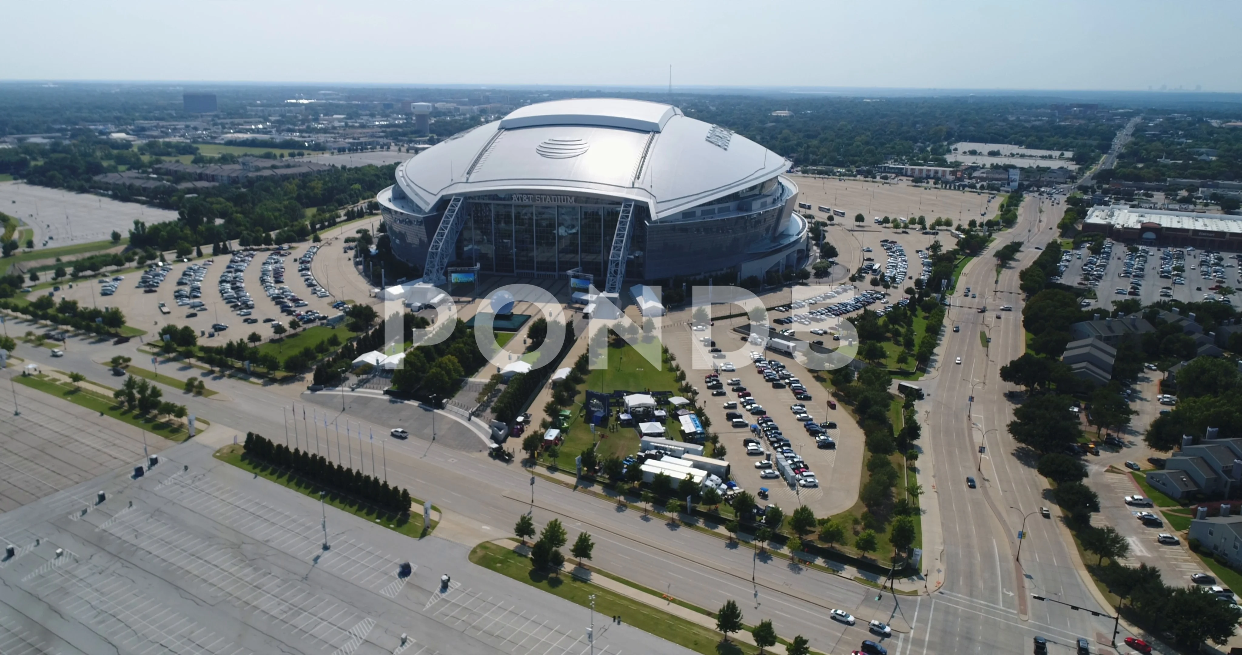 Drone Images of Dallas Cowboys Stadium - AT&T Stadium