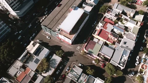 Aerial of Table Mountain, Cape Town, South Africa 3 Stock Footage 234941474