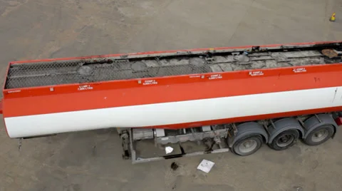 Aerial Tanker Stock Footage 29675242