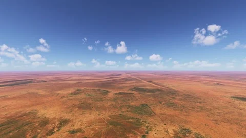 Aerial of Telfer and Great Sandy Desert. Australia 库存影片 320508304