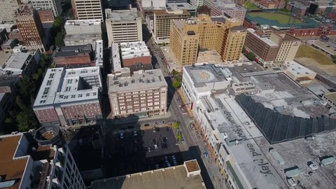 Aerial Tennessee Memphis September 2016 4K Stock Footage 72946053