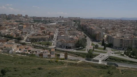 Aerial Terrassa forward Vídeos de archivo 99454919