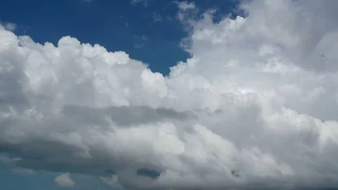 Aerial time lapse of clouds forming in sky Vidéo 118639398