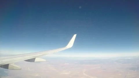 Aerial Time Lapse - Flight from Chicago to Las Vegas - 1920x1080 HD 库存影片 46765300