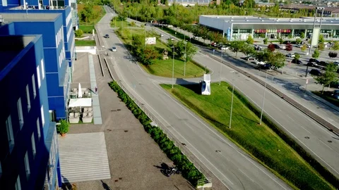 Aerial Of Timelapse Congested Freeway Traffic At Rush Hour Stock Footage 118508640