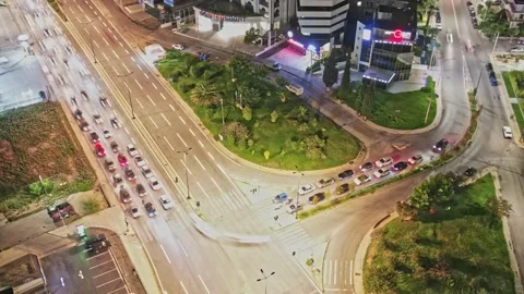 Aerial Timelapse Stock Footage 252430105