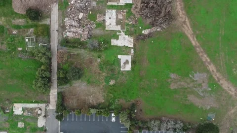 Aerial Top Down View Footage Of Construction Development In Silicon Valley Stock Footage 217029028
