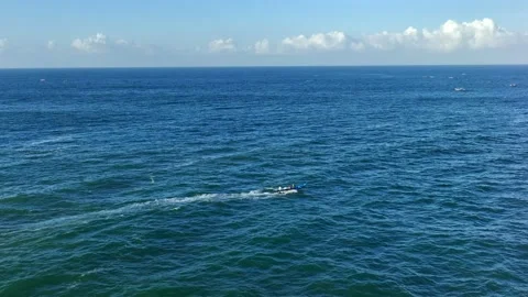 Aerial Top Down View of Tropical Ocean Surface Texture Stock Footage 344831304