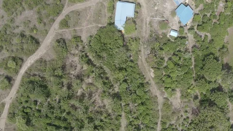 Aerial top view of broken beach in nusa penida indonesia Stock Footage 113119680