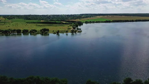 Aerial top view ecosystem Video stock 136174439