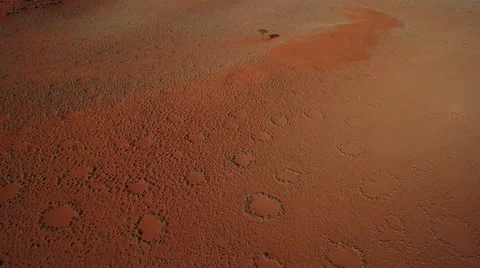 Aerial top of view over cliffs in Namib desert - Namibia Stock Footage 65908602