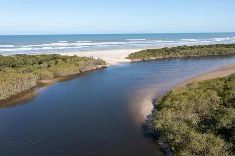 Aerial top view Stock Photos