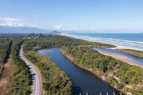 Aerial top view Stock Photos
