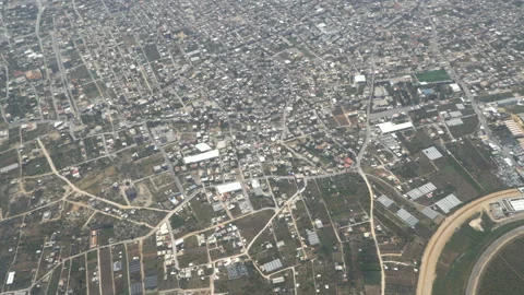 Aerial top view of progresive city. Tel-Aviv. 16.04.2018 Stock Footage 88662996