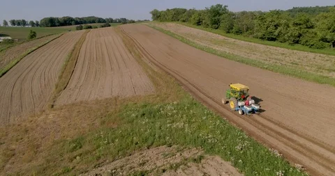 Aerial Tractor 06 库存影片 90268116