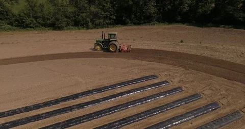 Aerial Tractor 07 库存影片 90268152