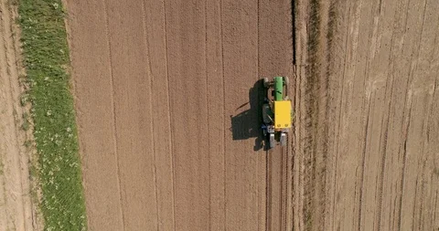 Aerial Tractor 10 库存影片 90268134