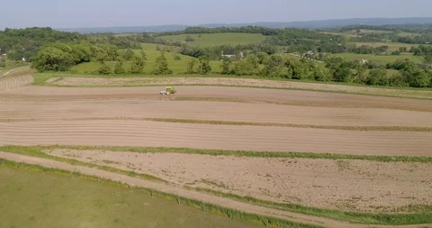 Aerial Tractor 14 库存影片 90350394