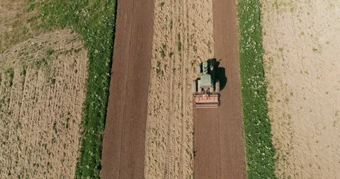 Aerial Tractor 23 库存影片 90350508