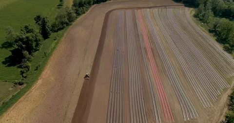Aerial Tractor 27 库存影片 90350765