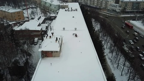 Aerial traffic from above Stock-Footage 111242545