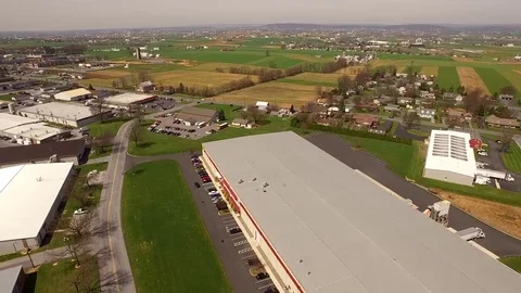 Aerial Traffic hyperlapse Stock Footage 75839235