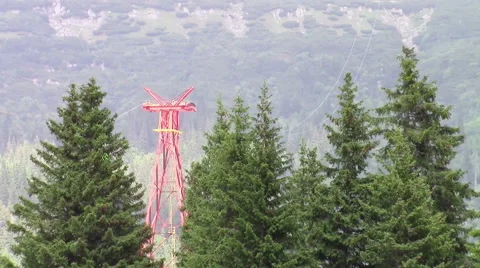 Aerial tramway Stock-Footage 52462979