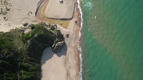 Aerial tropical beach Stock-Footage 229736072