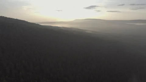 Aerial of the Ural Stock Footage 118144047