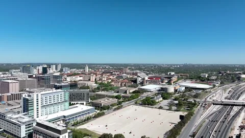 Aerial of UT Austin Stock Footage 331660362