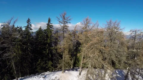 Aerial valley Stock Footage 35523356