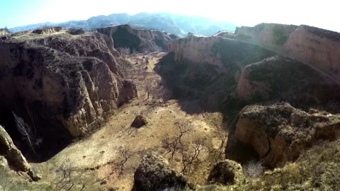Aerial valley Stock Footage 235267842