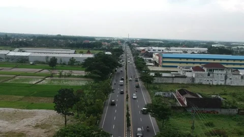 Aerial Vehicles Traffic Stock Footage 150527733