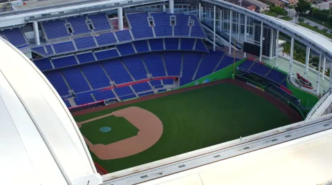 75 Aerial Marlins Stadium Stock Video Footage - 4K and HD Video