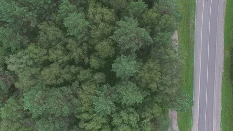 Aerial video in a mountain range, with a drone. Stock Footage 96348932