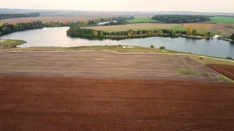 Aerial video of the river Stock-Footage 162222859