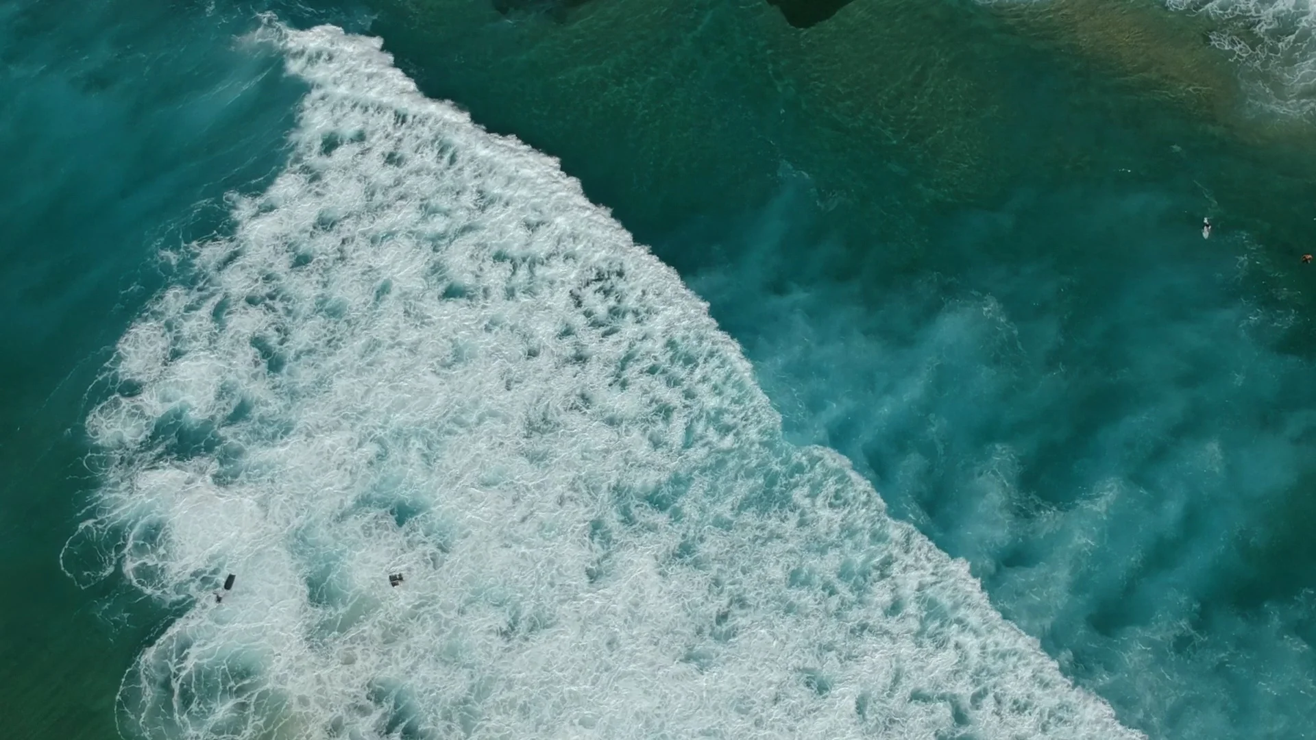 Aerial Video Of Tamarama Beach Surf Stock Video Pond5