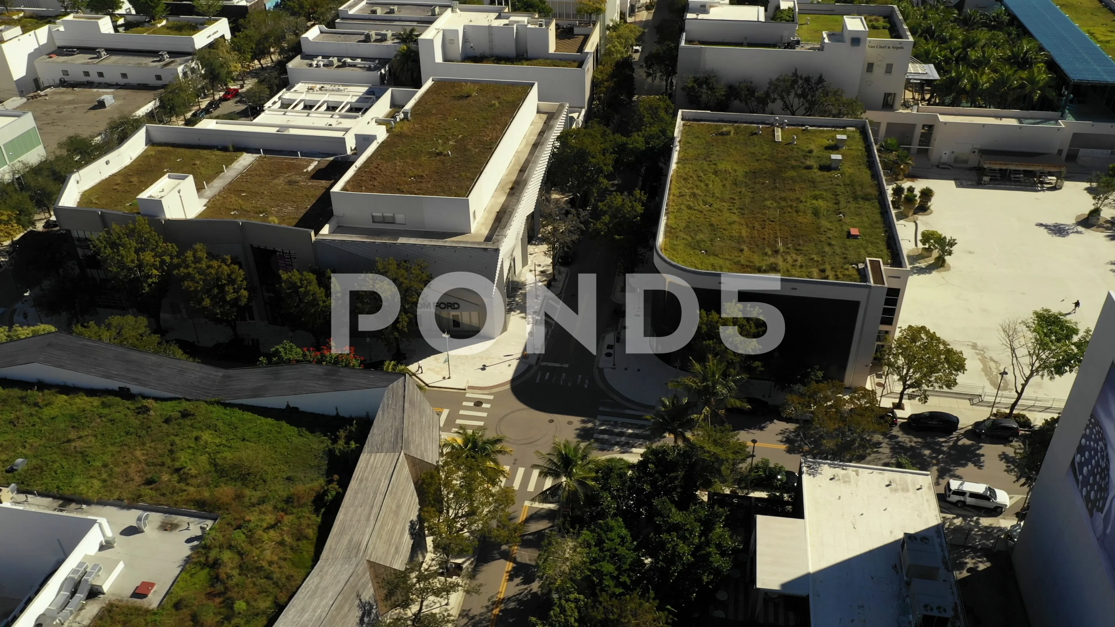 Aerial video Tom Ford Miami Design Distr... | Stock Video | Pond5