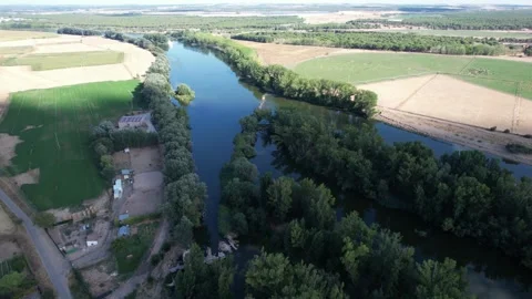 Aerial View of the - 180 Stock Footage 308817947