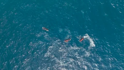 Aerial View 4K: Elevating the Mediterranean - Dynamic Flyboard Display Stock Footage 293475377
